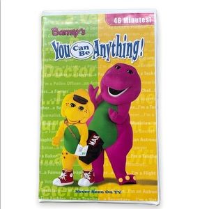 Barney’s You Can Be Anything! VHS